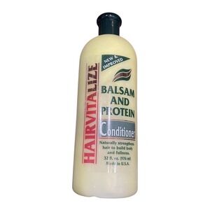 Hairvitalize Balsam & Protein Conditioner 32 Oz Huge‎ Size VINTAGE Rare Made USA
